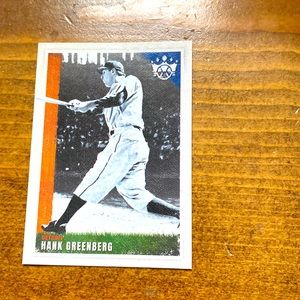 2022 diamond kings hank Greenberg